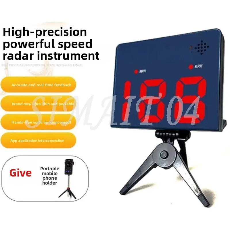 Ice Hockey Speed Radar Land Ice Baseball Monitor