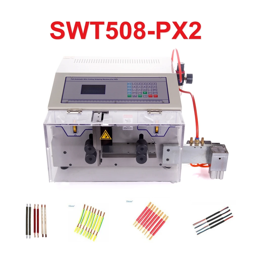 SWT508-PX2 Peeling Stripping Cutting Machine Computer automatic wire strip stripping and bending machine compatible