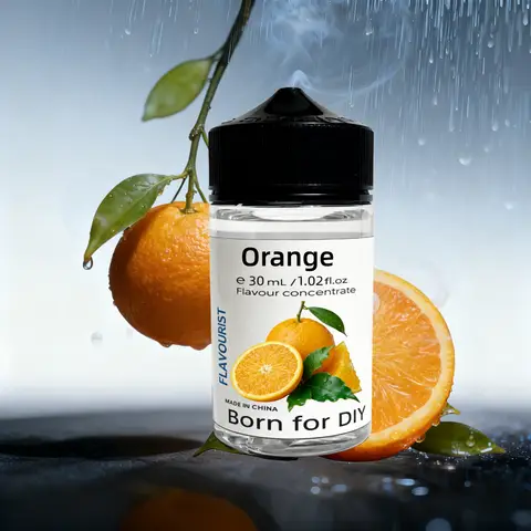Flavourist Sweet Orange Flavored Aroma Water Solubility Flavouring Concentrate 10ml 30ml 100ml In Bottle