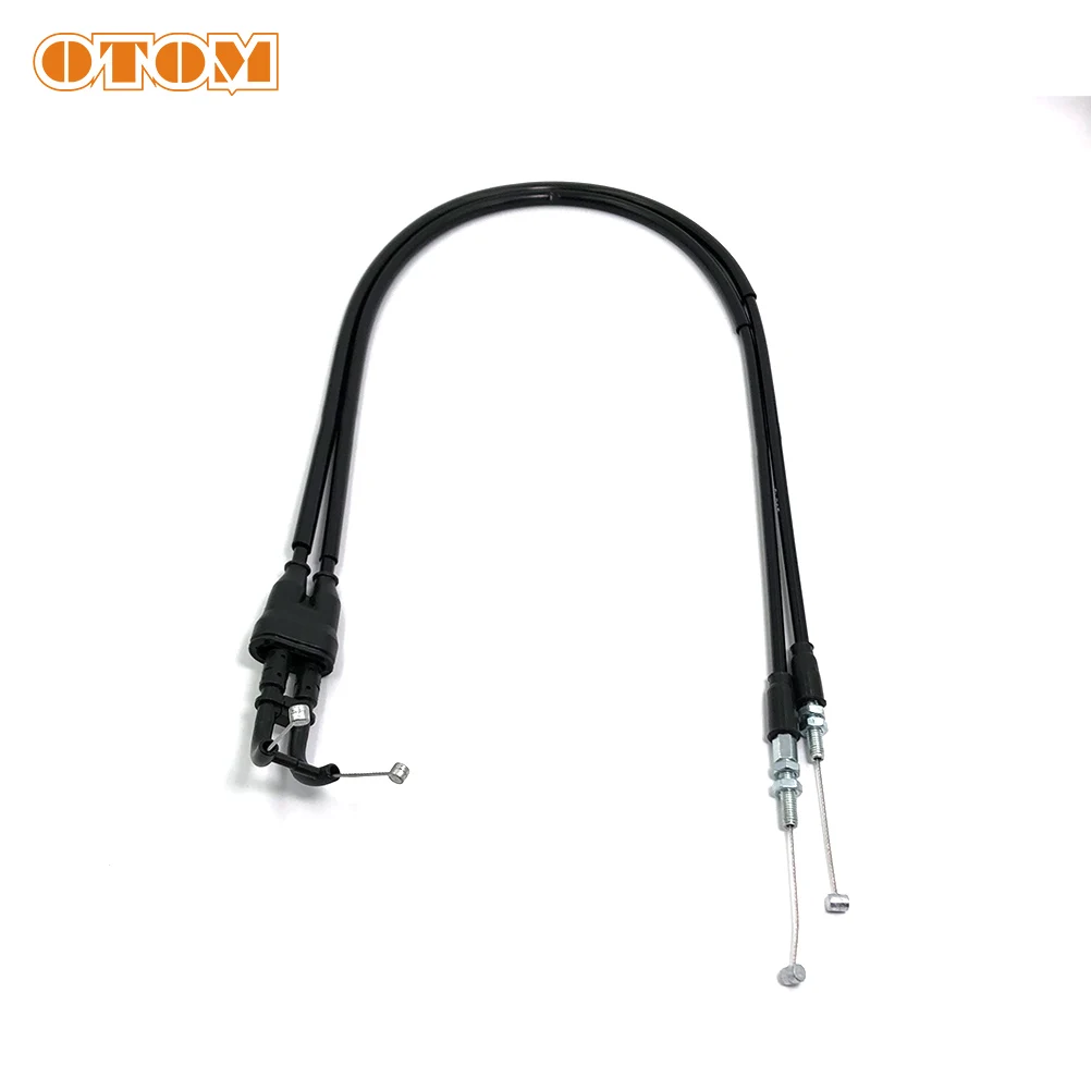 OTOM-Cable de acelerador para motocicleta KTM HUSQVARNA, Cable de Control de acelerador de aceite de freno, línea de 976 ~ 1020mm de longitud, EXC,