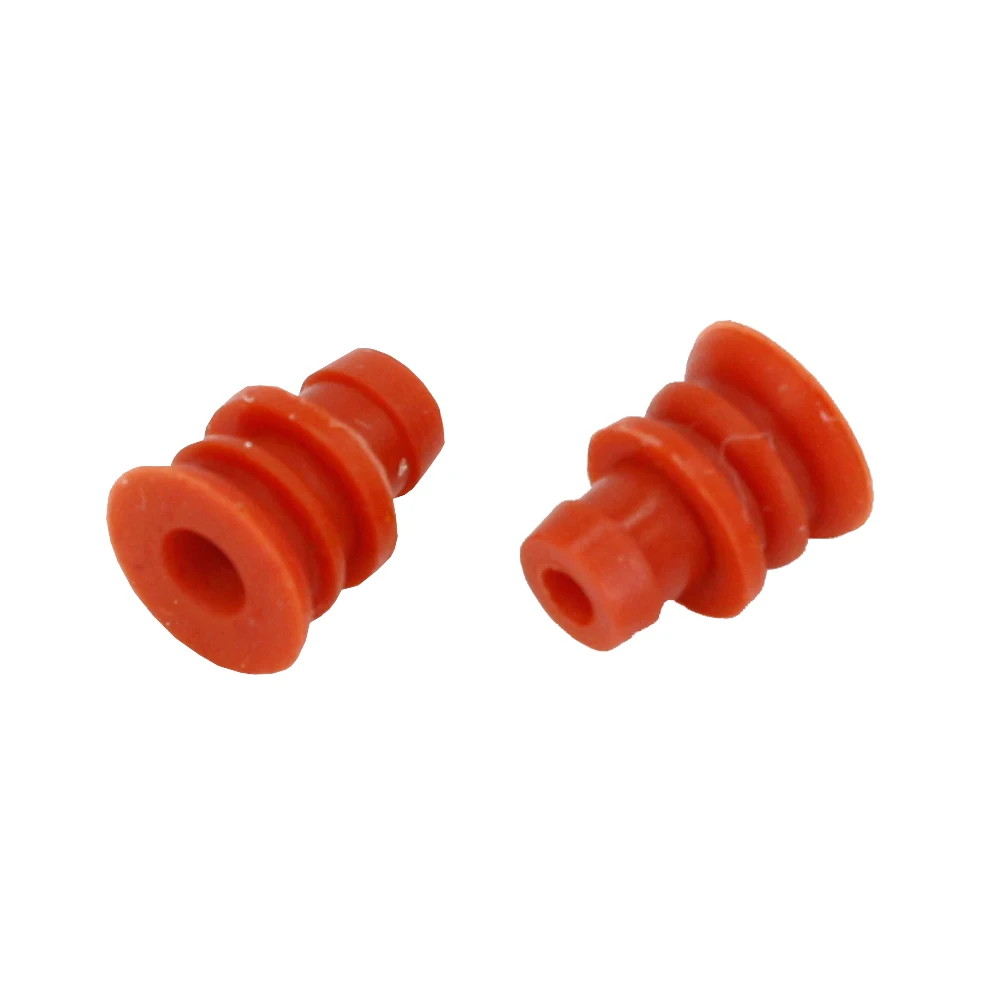 100 PCS 6mm DJ7163Y-2.2 Automotive Waterproof Sealing Wiring Plug Wire Harness Sealing Silicon Rubber Waterproof Plug 281934-3