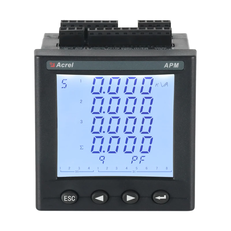 APM800/F/MD82/MLOG/MCM/MCE Network Multi-functional Electricity Meter with High Accuracy 0.5S Class