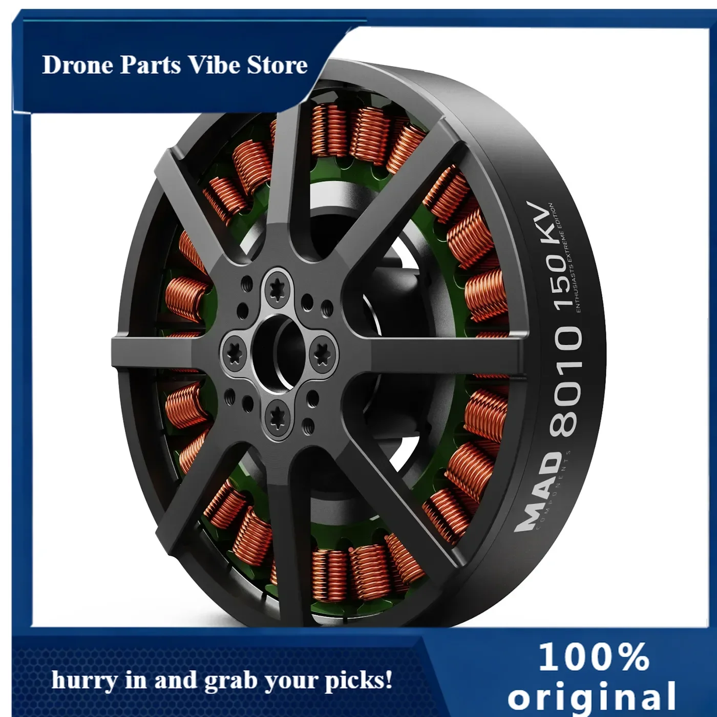 

Двигатель APV8010 EEE для тяжелых дронов с пропеллером и фиксированным крылом