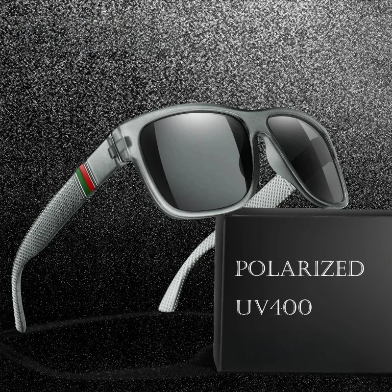 Classic Men Square Polarized Fishing Sunglasses Outdoor Driv