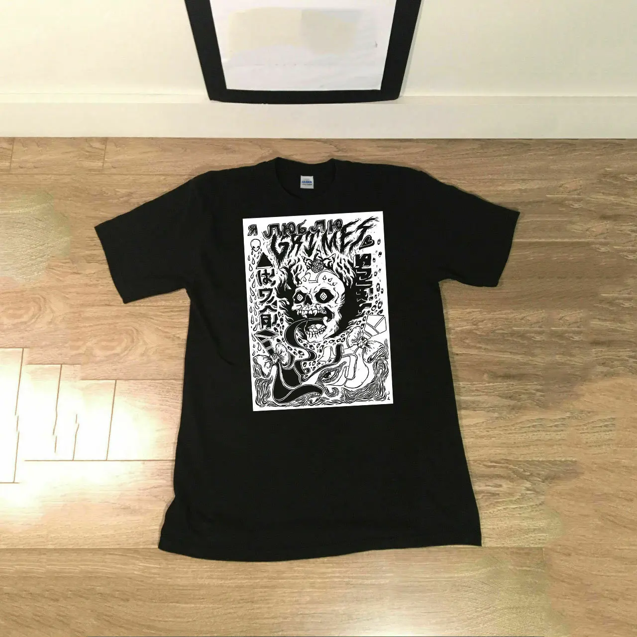 Grimes Visions Logo Black T Shirt SweaT Best Quality Chritmas Birthdays