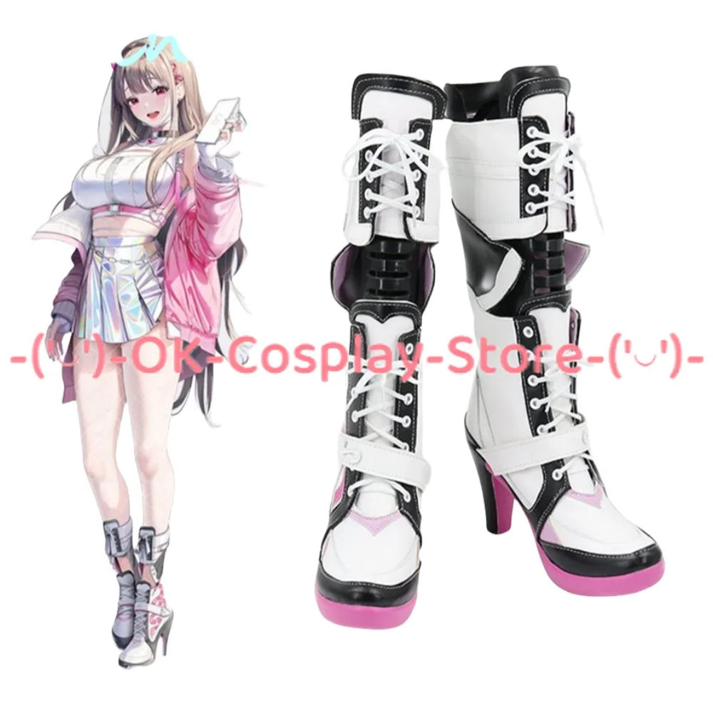 Nikke viper Cosplay scarpe stivali gioco Anime Halloween natale su misura