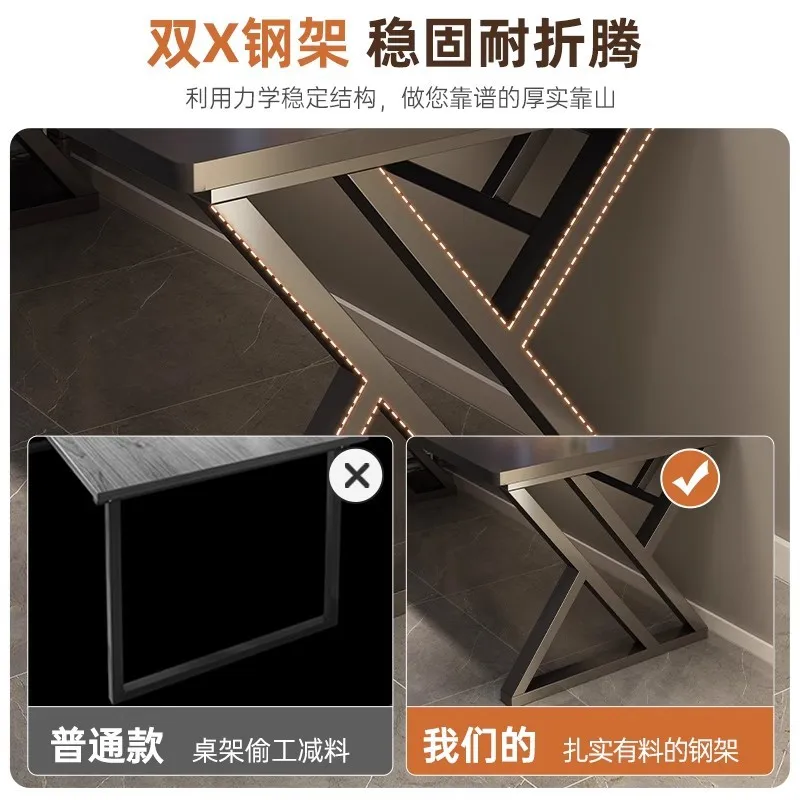 Computer Desk Desktop Household Table Desk E-sports Table Bedroom Small Apartment Desk Simple Workbench Writing Table