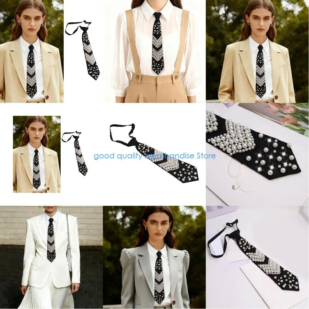 y5jd-lightweight-mens-tie-shimmering-imitation-pearls-detail-comfortable-professional-office-wear