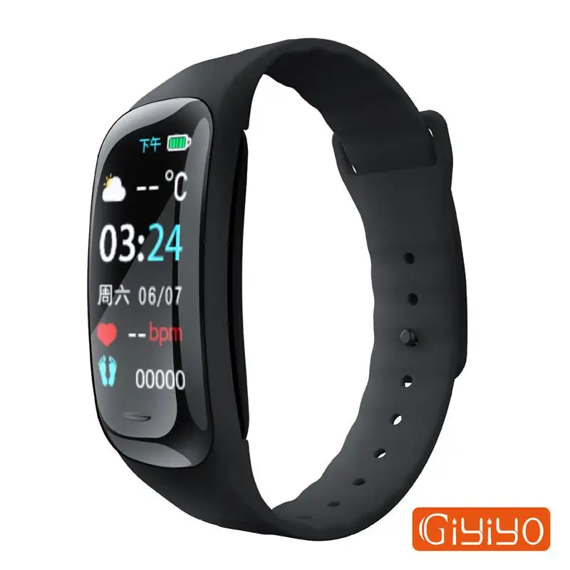 

Top CN Brand Fashion Smart Wristband Camera Control Bracelet Blood Pressure Passometer Fitness Smart Watch for Andriod mi Phone