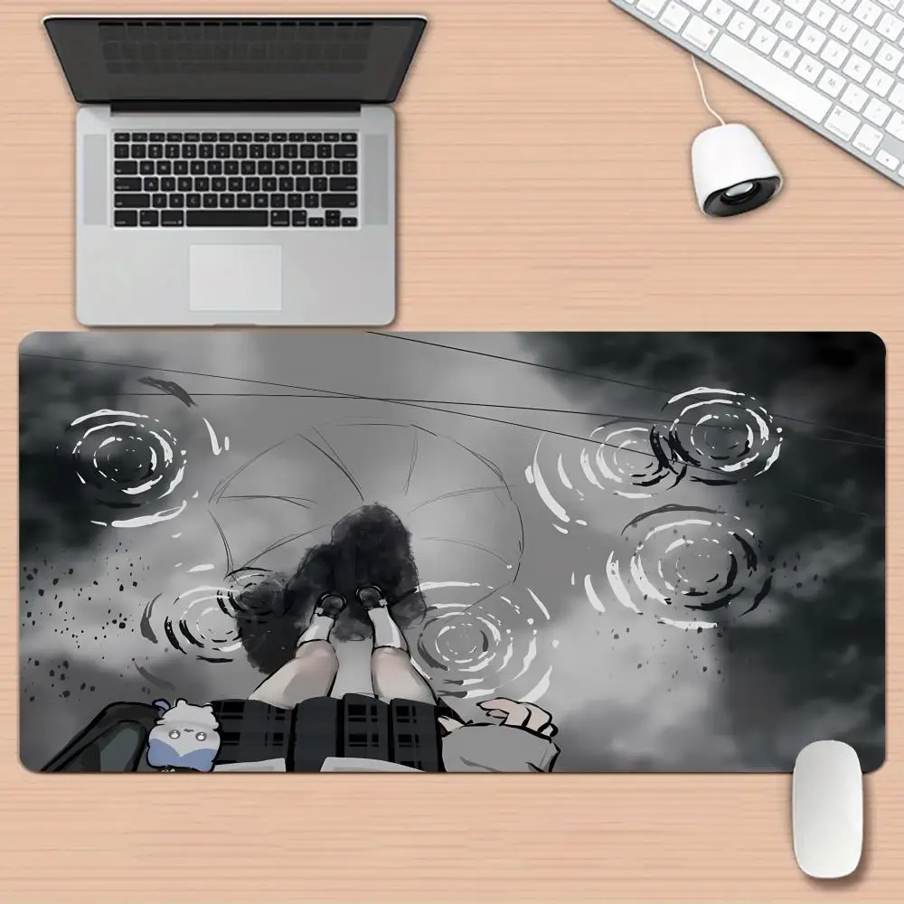 

JK Girl Painting Creative Scenery Mouse Pad Laptops Gaming Deskmat Mousepad Anime Office Carpet Gamer Keyboard Computer