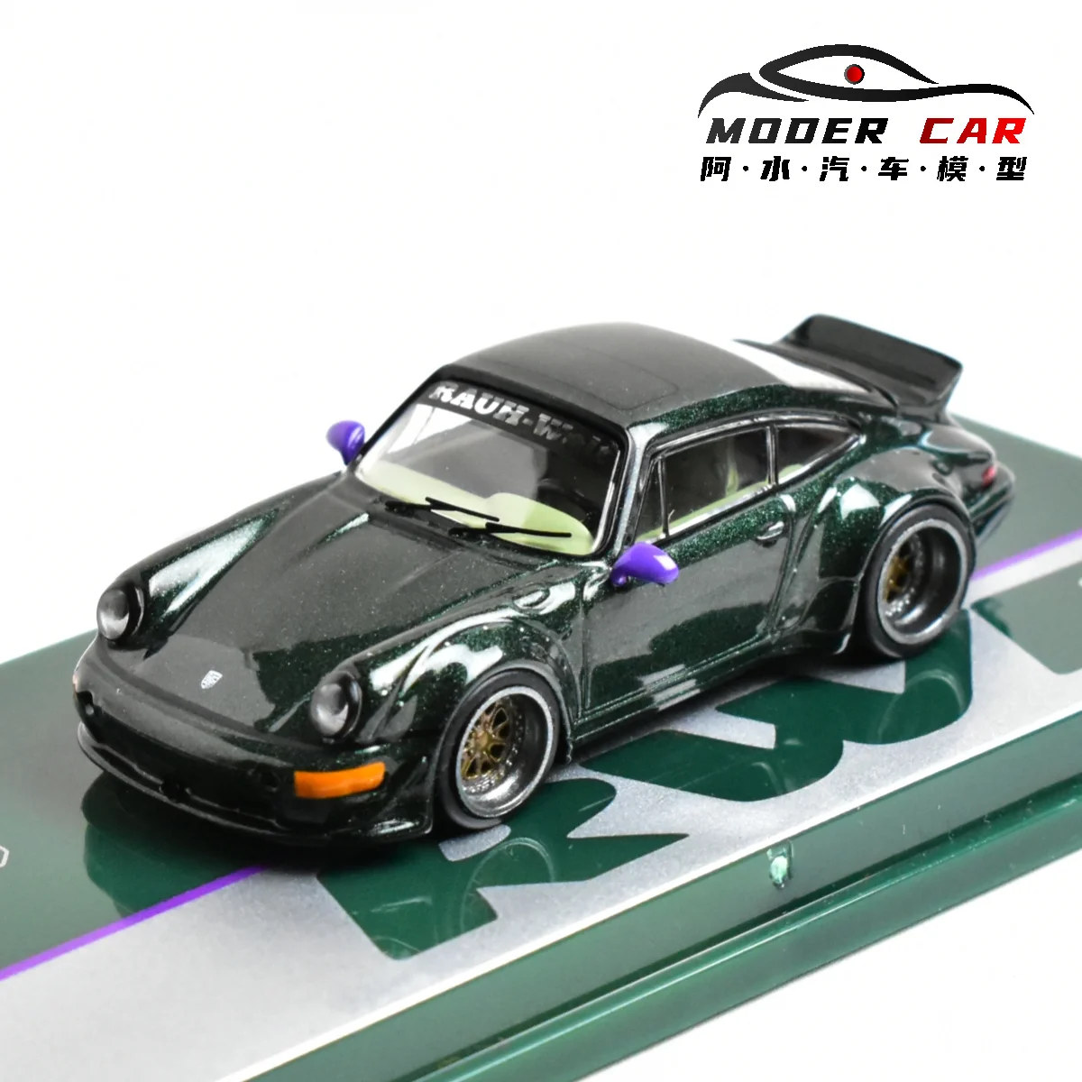 TW Tarmac Works Colección 1:64 RWB 964 Coche modelo fundido a presión