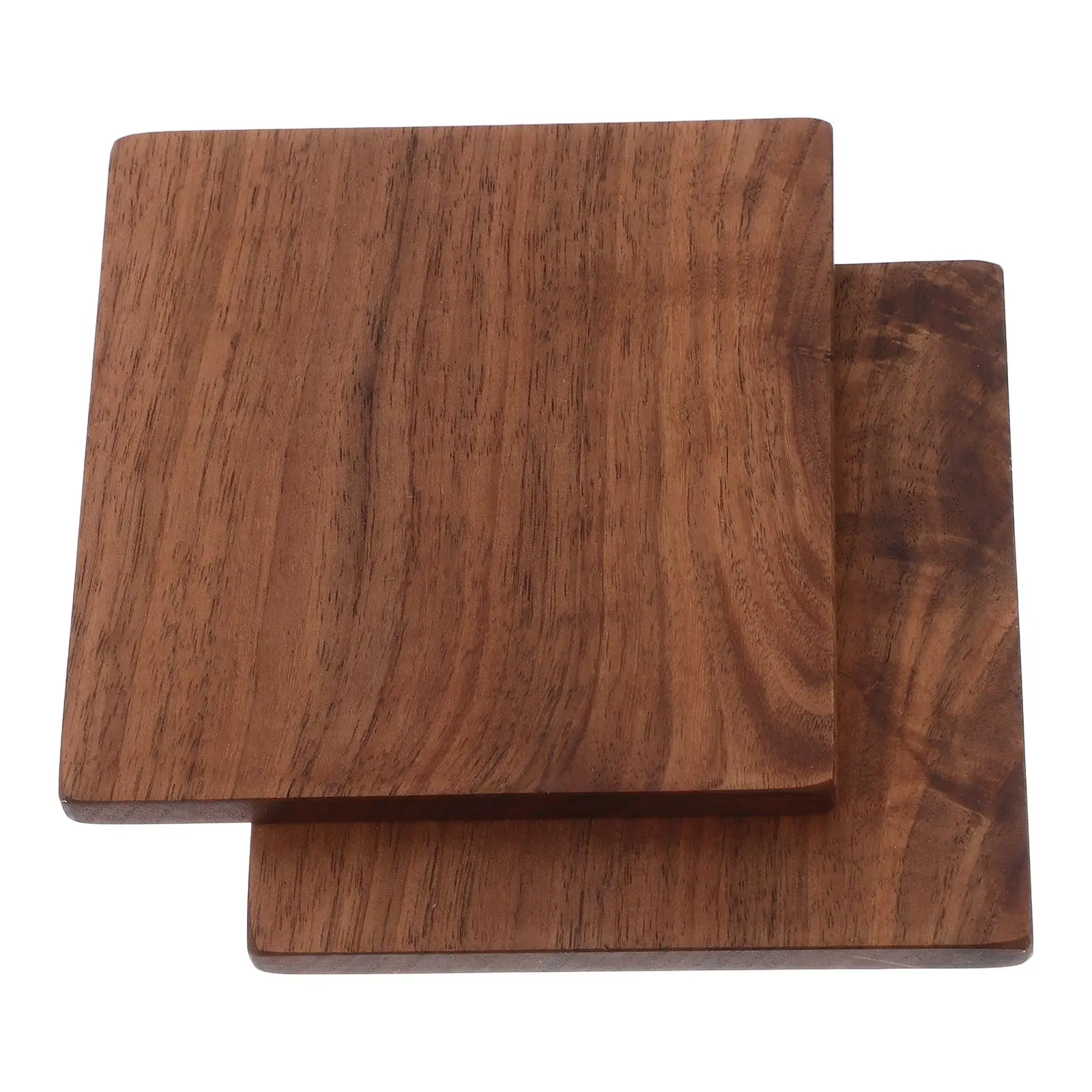 

2Pcs Thickened Wood Blocks Black Walnut DIY Carving Unfinished Planks Craft Supplies Woodworking Kits Blank Boards