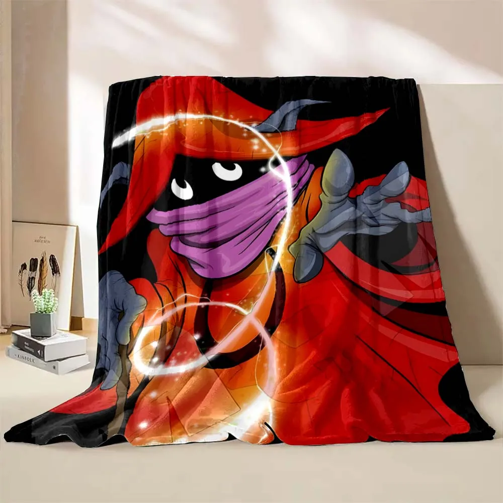 6 أحجام الساحر 0-Orko بطانية مطبوعة دافئة لينة ومريحة المنزل السفر التخييم بطانية أريكة غطاء الفراش بطانية هدية