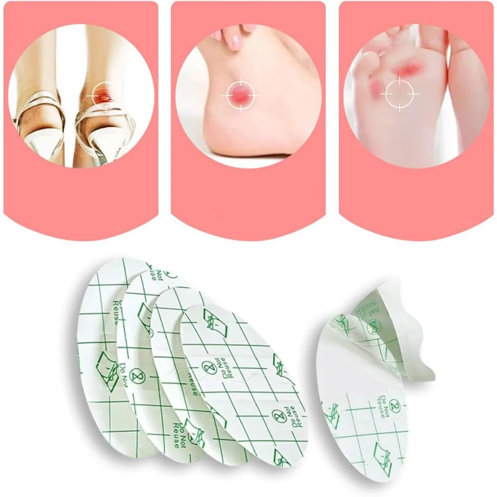 Zealburst 自己粘着目に見えないヒール耐摩耗ステッカー防水耐摩耗フットケアヒール保護パッドヒールステッカー
