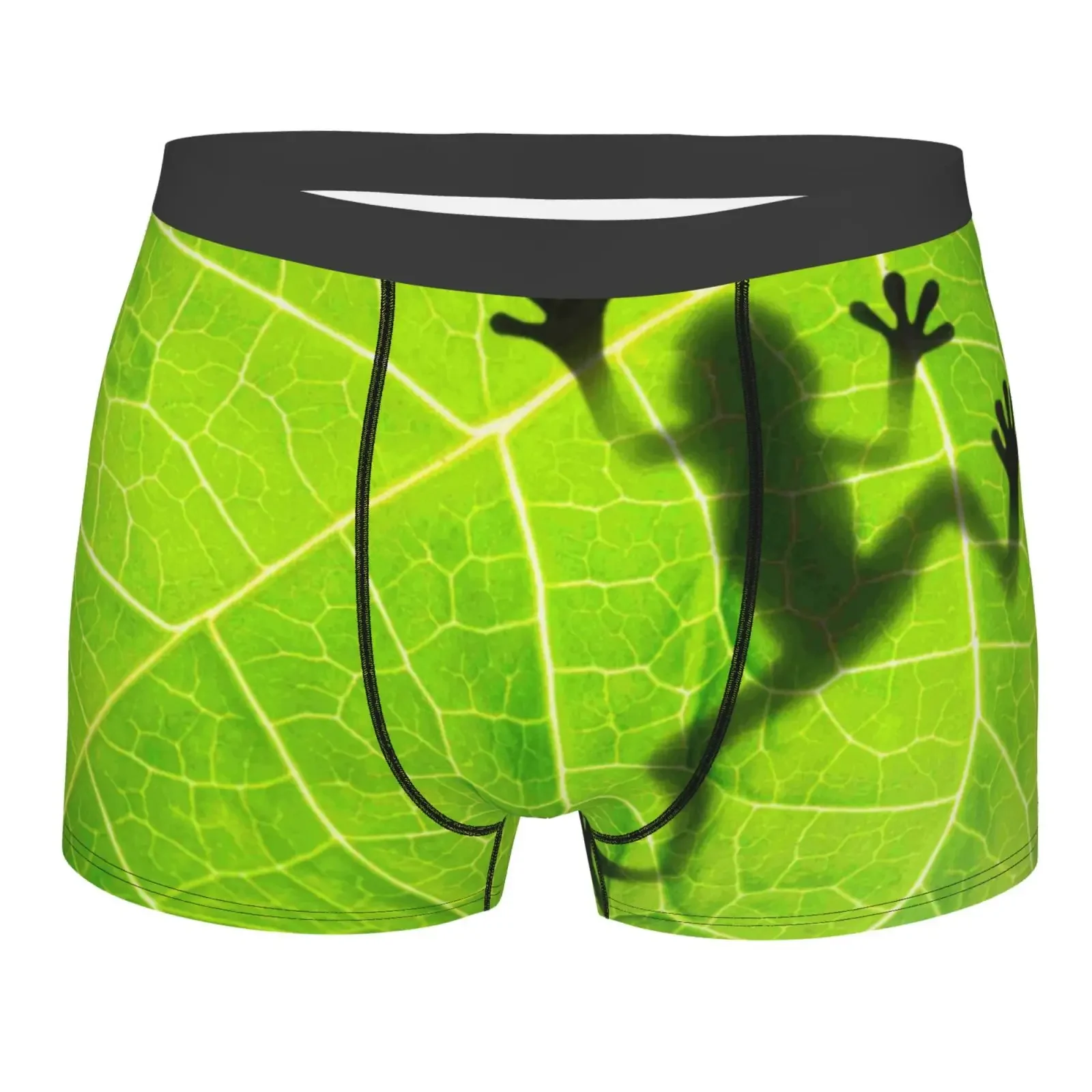 Rain Forests Green Tree Frog Men Underwear Boxers Breathable Mens Boxershorts Men's Panties Underpants Man Boxers Briefs Trunks