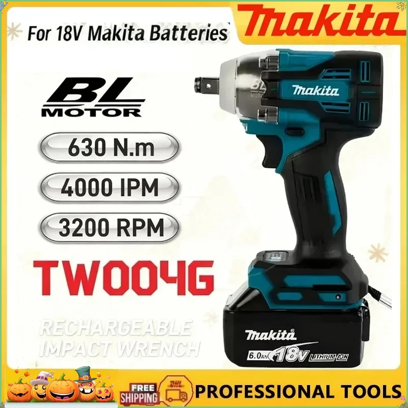

Makita TW004G 630N.mCordless Electric Screwdriver Brushless Screwdriver Machine Rechargable Drill Driver For Makita Battery