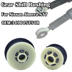 For Nissan Almera N17 Sunny Gear Shift Bushing Lever Cable End Linkage Rubber Sleeve Connector Adapter Selector Buckle Grommet