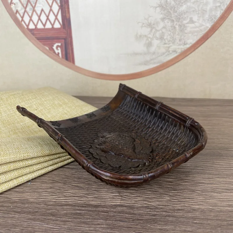 Golden Toad Dustpan Ornament New Home Use Indoor Living Room Five Grains Decoration Craft Dustpan Ornament