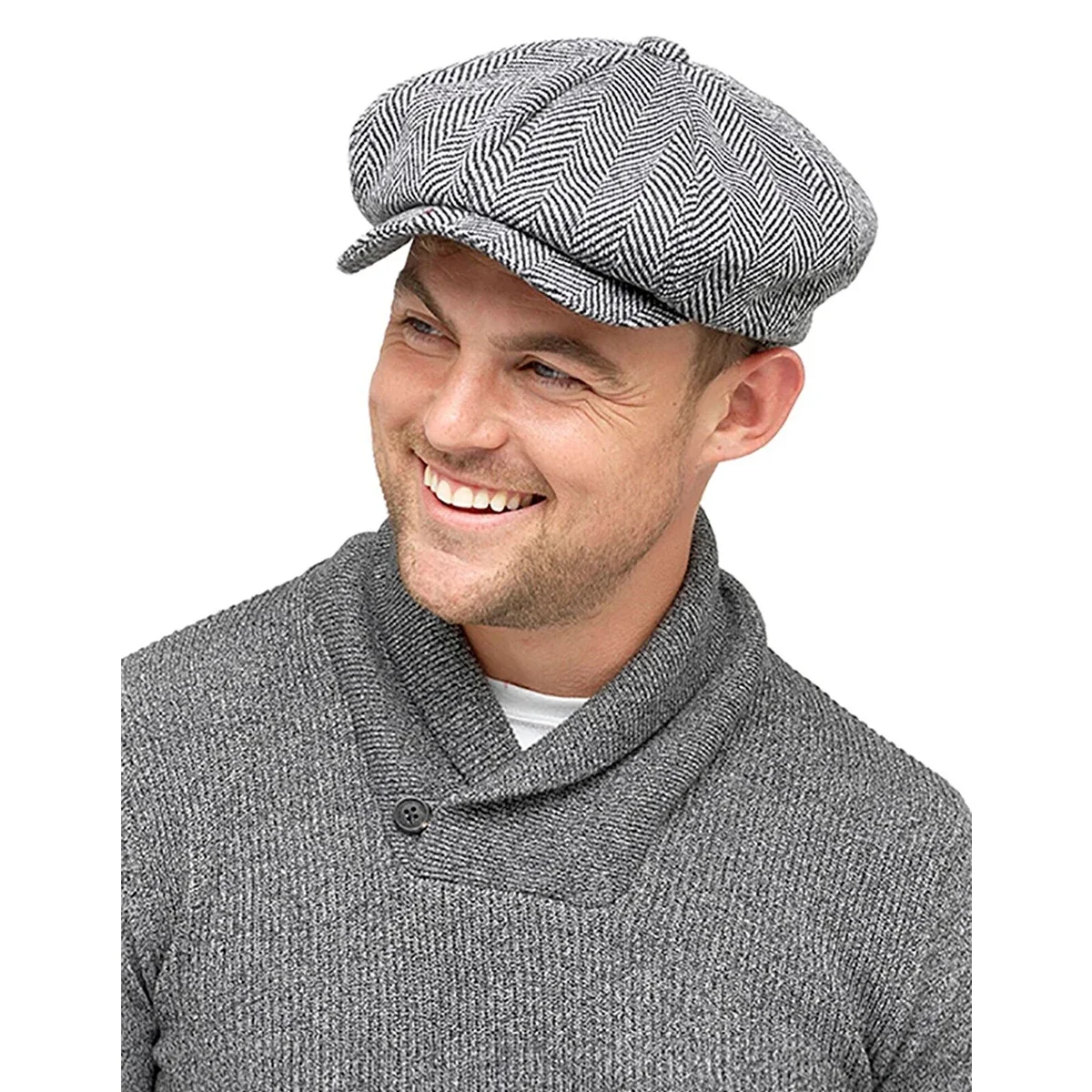 

Men Casual Newsboy Hat Spring Autumn Retro Beret Hats Wild Casual Hats Unisex Wild Octagonal Cap for Men Street Caps