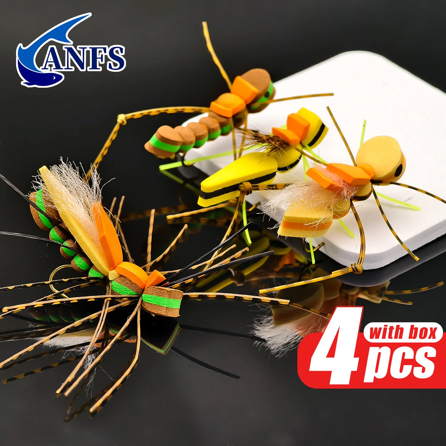 Anfs 4Pcs/Box Grass…
