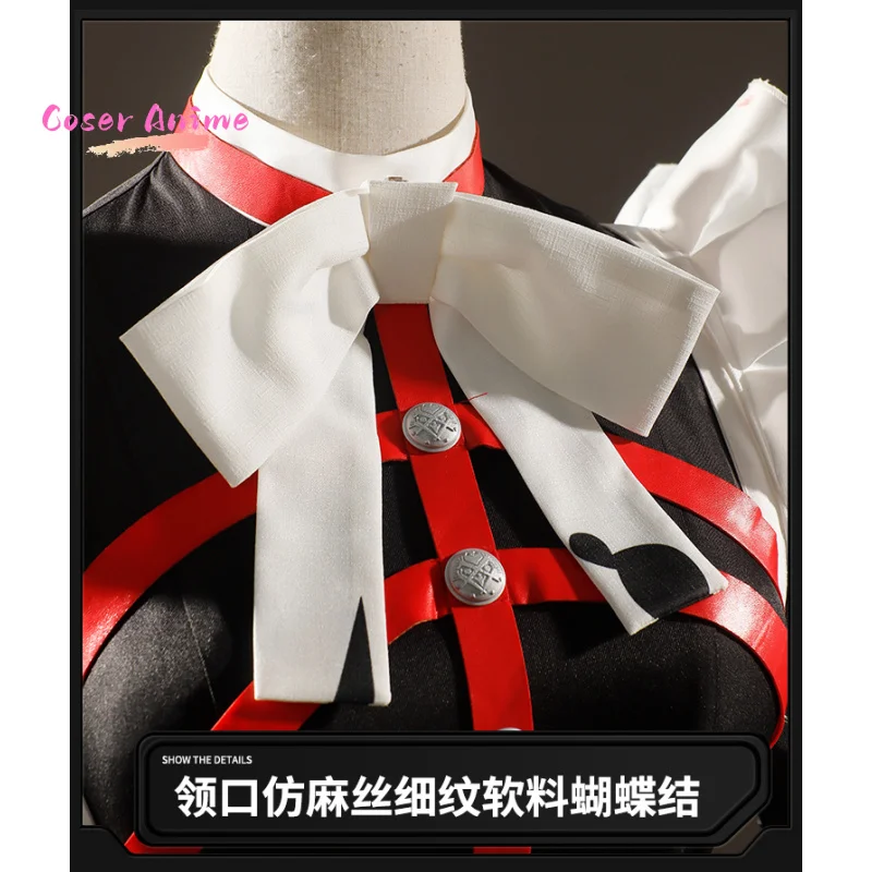 Zenless Zone Zero 코스프레 의상 게임 Alexandrina Sebastiane 유니폼 할로윈 파티 여성용 남성용 카니발 소품