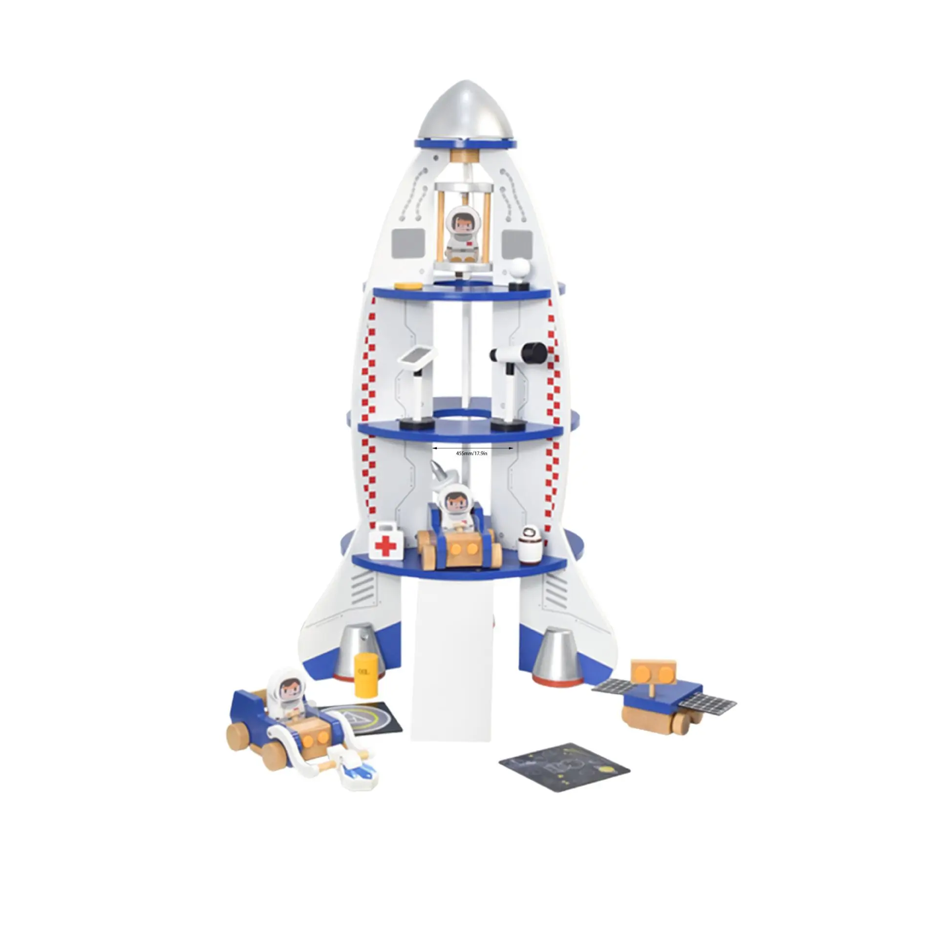 

Early education, simulation, rocket station, children, boys, playing house, planet, exploration, interest, cultivation