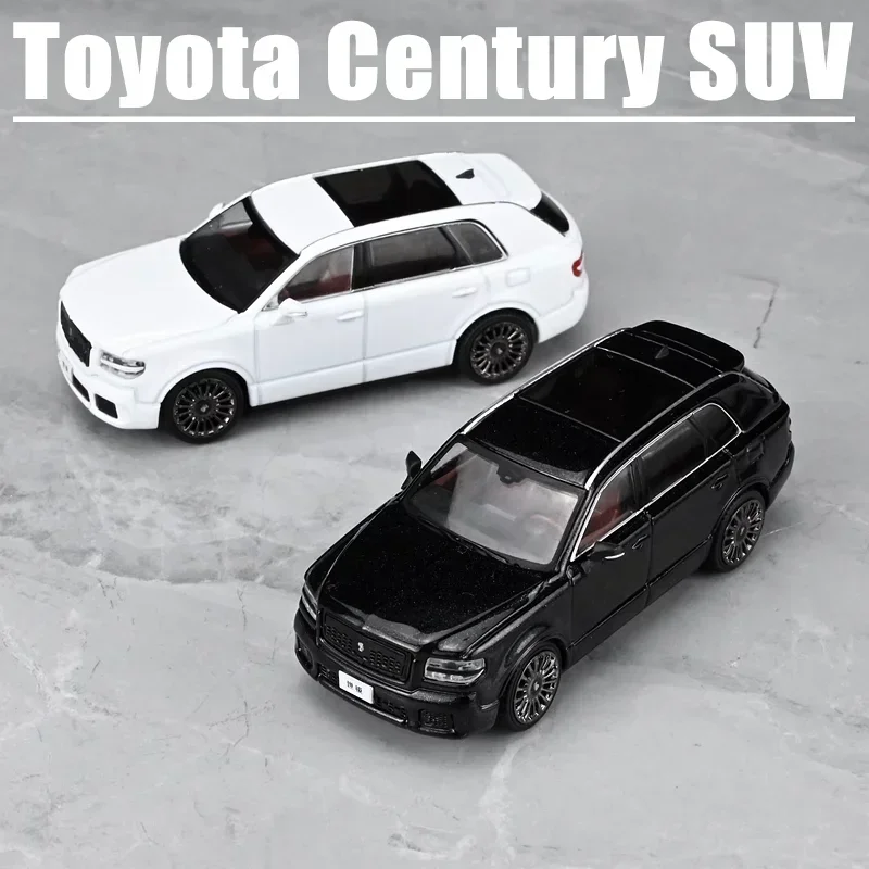 GCD 1/64 Toyota Century SUV Legering Speelgoed Motorvoertuig Diecast Metaal Model Geschenken