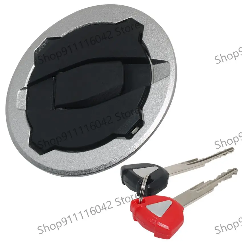 Motorcycle Fuel Gas Tank Cap Cover Lock Set For Kawasaki ZX-6R ZX636 ZX1000 KLZ1000 ZR1000 Z H2 51049-0735 Motorcycle Accessorie