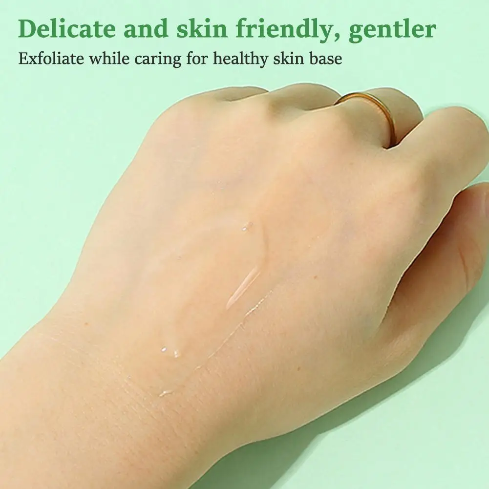 100g Aloe Vera Peeling Gel Gesicht Peeling Peeling Öl Erfrischung produkt Körper aufhellung Kontrolle Pflege feuchtigkeit spendendes Öl Gel j2m7