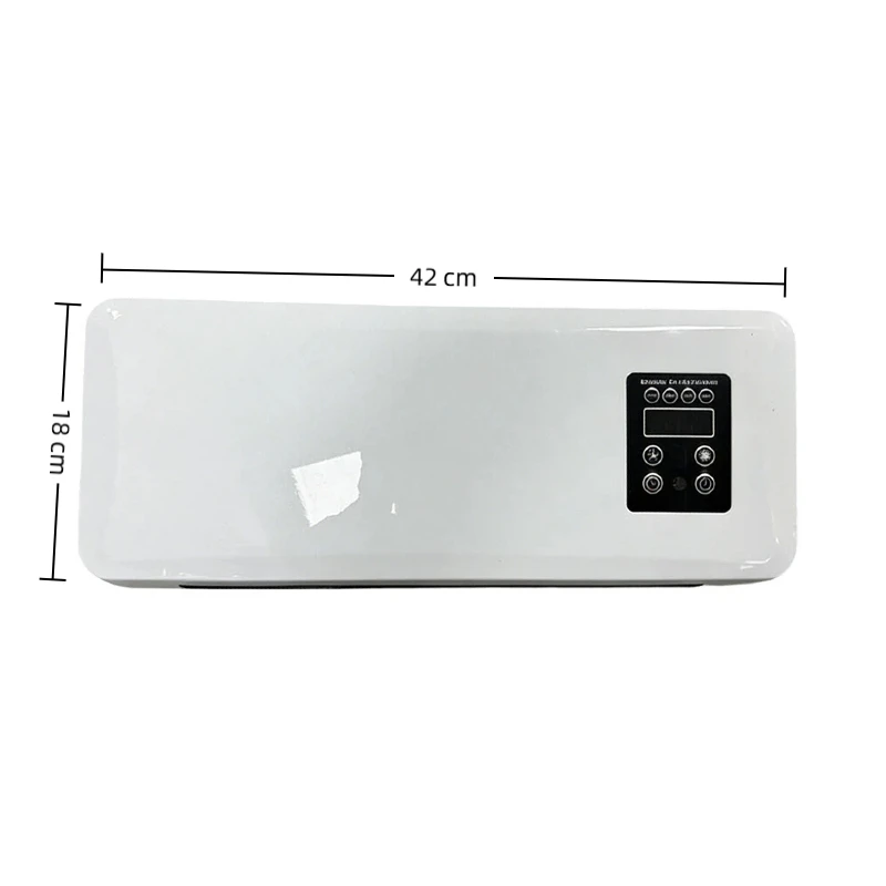 

Air Conditioning Fan Wall Mounted AC White Hvac System Energy Saving Compact Space Saving Dual Heating And Cooling