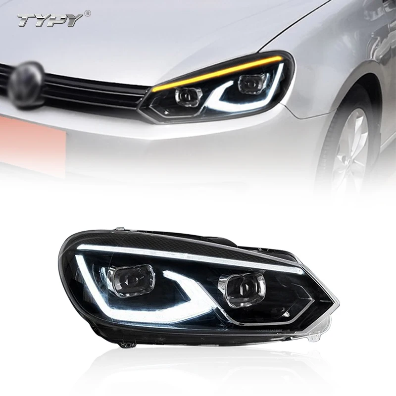 

Factory Direct Price Auto Lighting System Head Light Modified Head Light For Volkswagen Golf 6 2010-2014