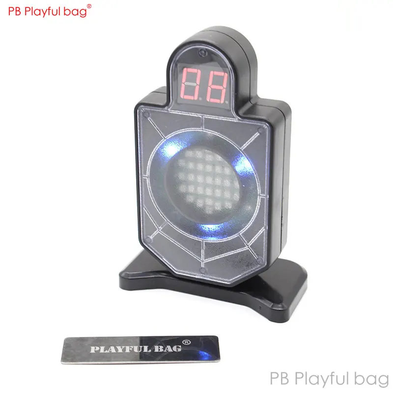 Laser sensor target toy Plastic Lightweight Electronic scoring Sound Leisure CS game device Entertainment laser target 2MW QJ67