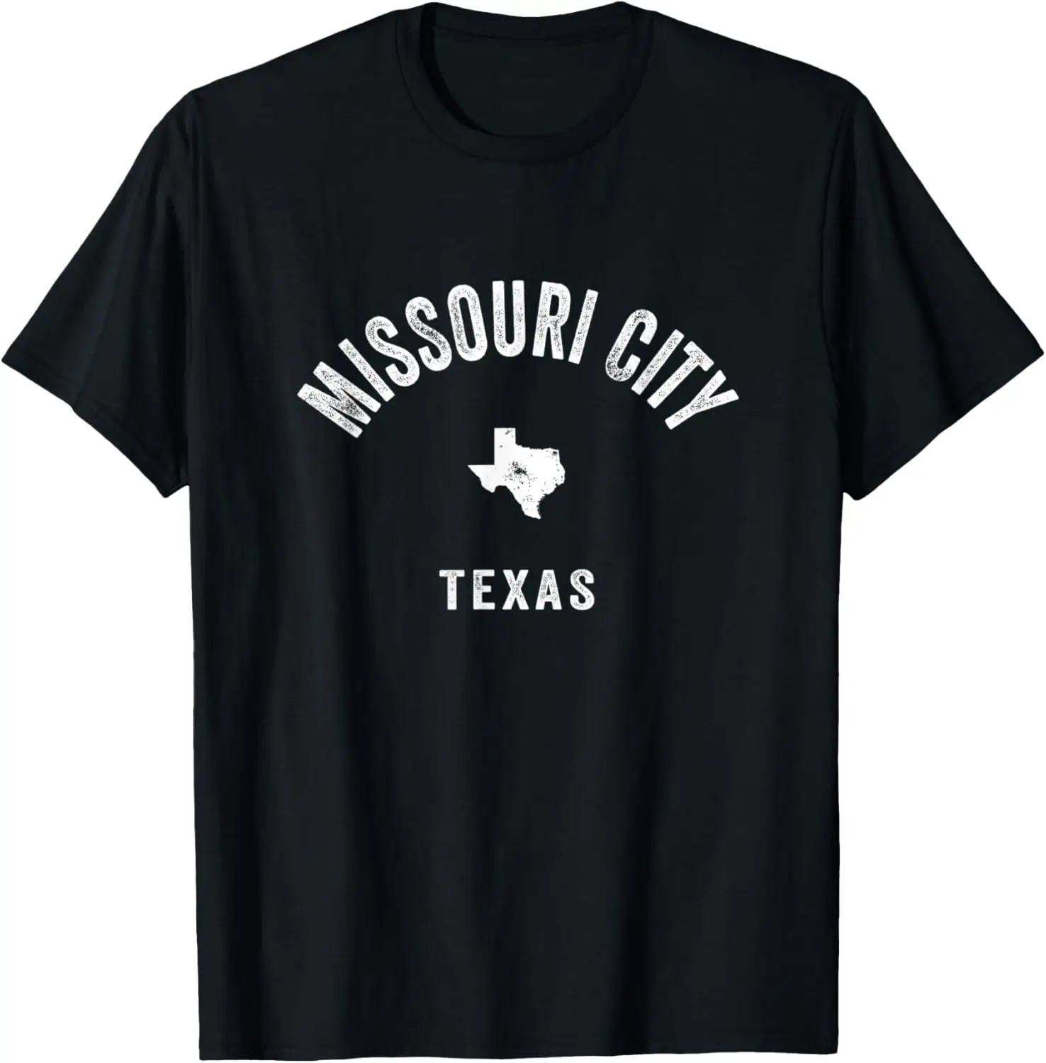 

Missouri City Texas TX Vintage 70s Athletic Sports Design T-Shirt