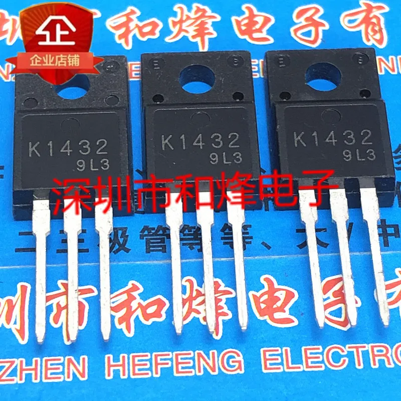 5PCS-10PCS K1432 2SK1432  TO-220F 100V 25A  Transistor On stock Quality Guarantee