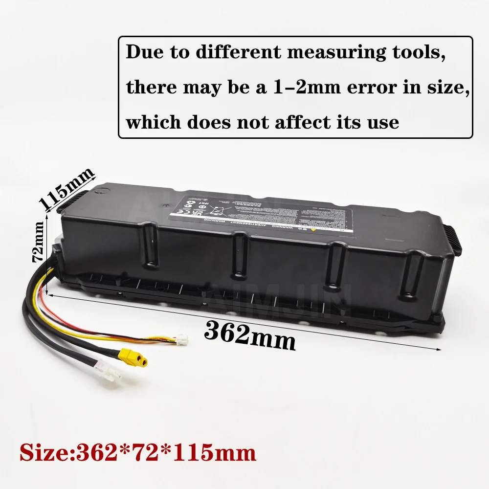 G30 36V Soccter battery 18650 10S6P battery pack 15300mAh For Xiaomi No.9 Ninebot MAX G30 G30LP G30D Soccter