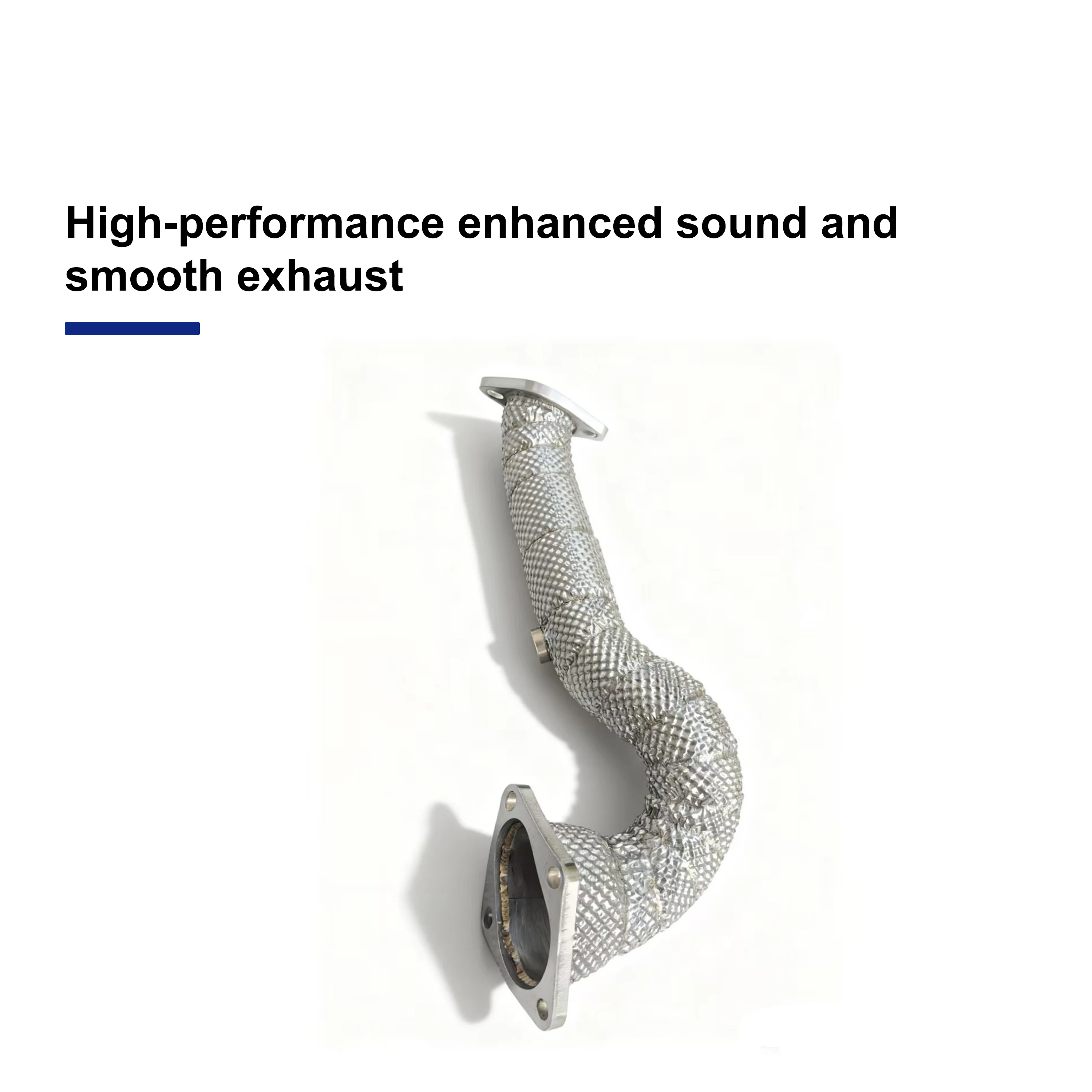 ACE per VW Scirocco Downpipe di scarico con prestazioni di flusso libero catalizzato Accessori per tubi di scarico SUS304 di alta qualità