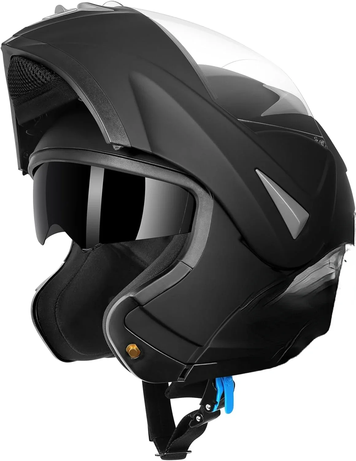 

Stylish and Durable Modular Motorcycle Helmets for Adults - Full Face Motorbike Helmet with Dual Visor, ATV Helmet for Men & Wom