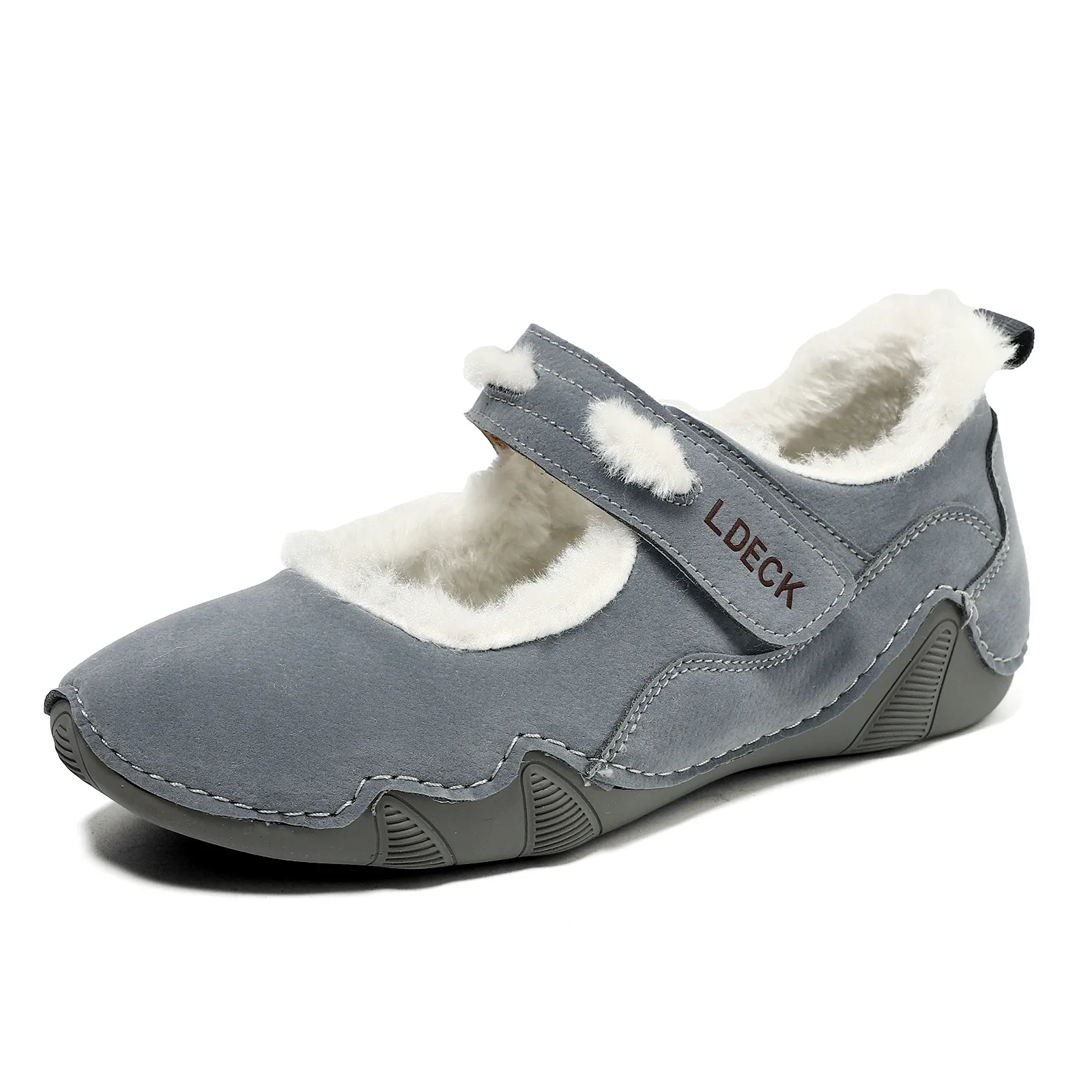 High Quality Women Sneakers Flats Casual Shoes Leather Breathable Mary Jane Shoe Women Nurse Nursing Shoes Comfortable Keep Warm