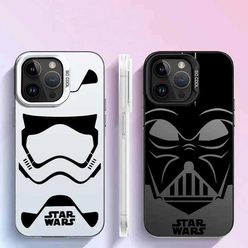 Darth Vader StarWars Phone Matte Case For Apple iPhone 15 11 13 14 Pro Max 12 Silicone 15 Plus 11Pro Shockproof Bumper Cover