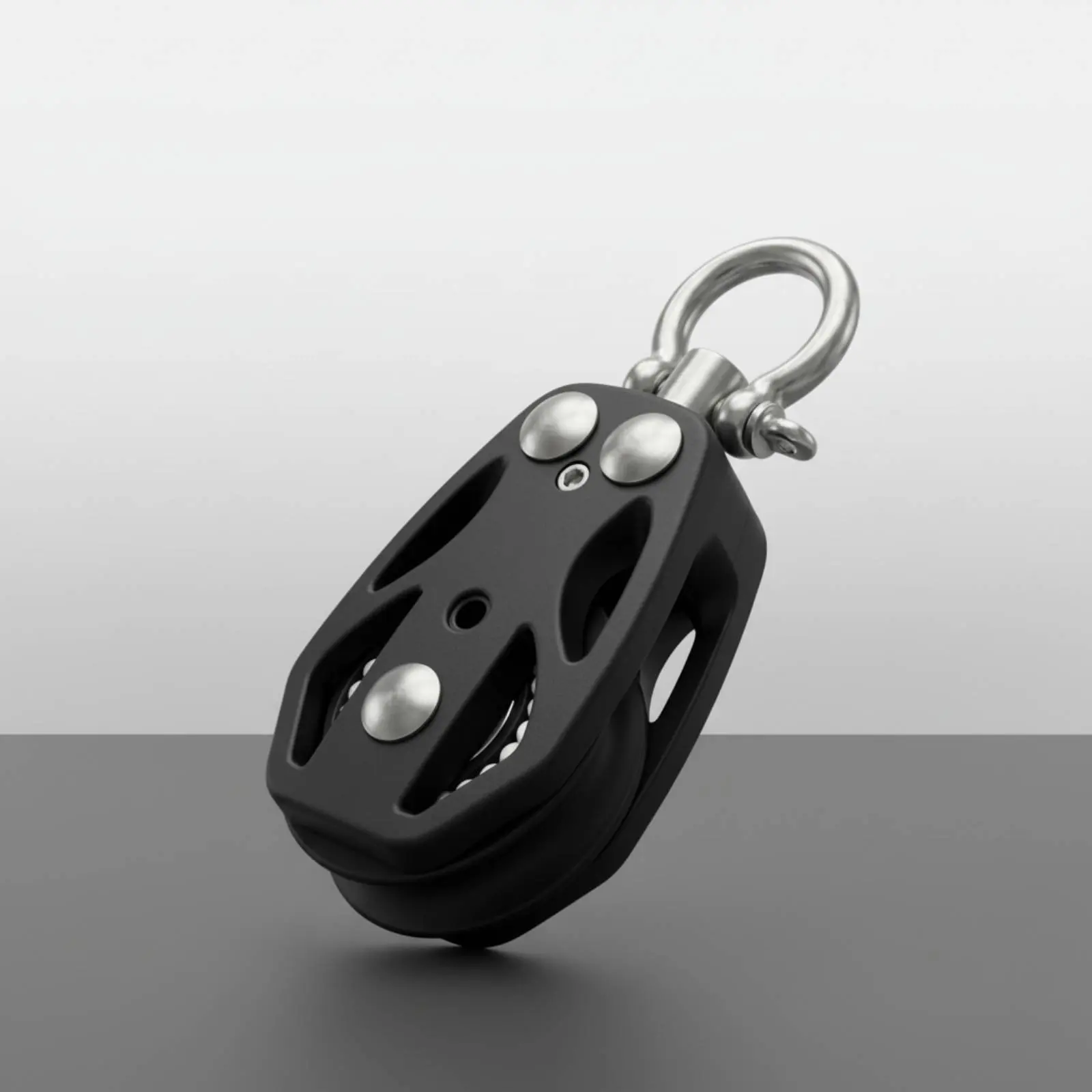 Sailboat Pulley Block Long-Lasting U-Notch Rope Pulley Ocean Hardware Sturdy Duty Accurately Engineered for Sailing, Boating