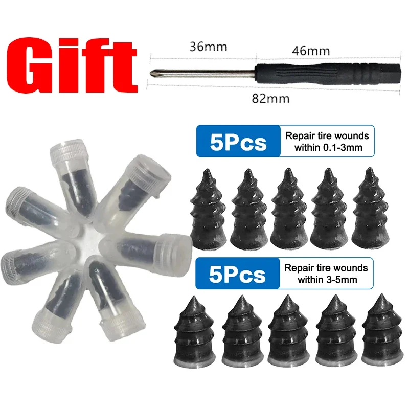 AliExpress NONE 10/30Pcs Car Motorcycle Vacuum Tyre Repair Nails Truck Scooter Bike Tire Puncture Repair Tools Rubber Metal Nails Accessories
