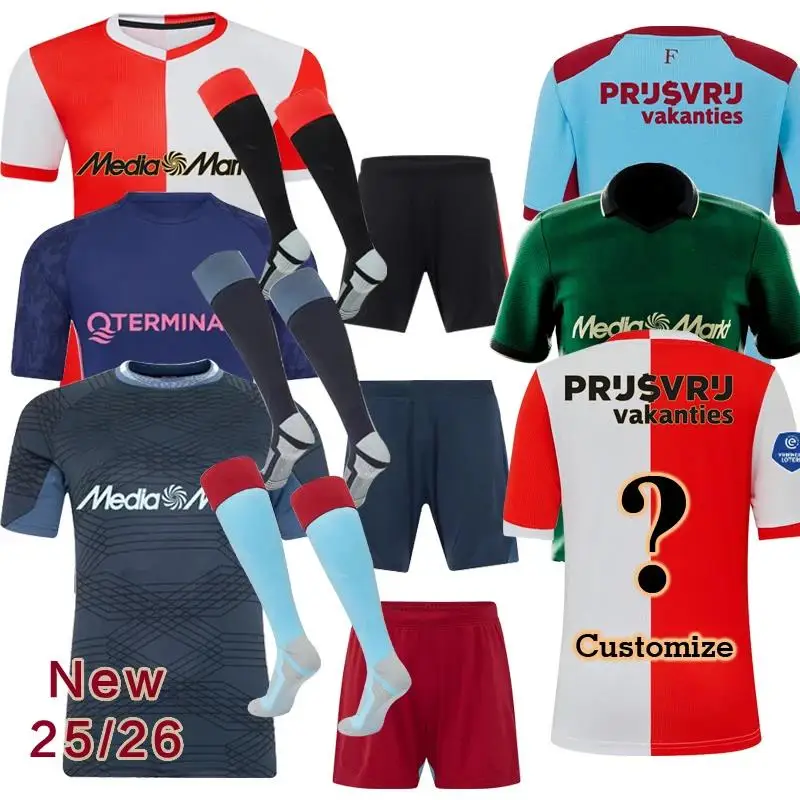 

2025 2026 FeyenoordeS Hot-selling Nieuwe derde kindertenue 12-17 dagen arriveert in uw land