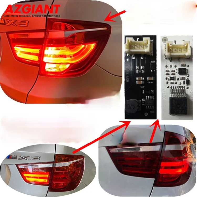 Original For BMW X3 F25 Taillight LED Driver Board CPU Chip Module Circuit Board Tail Lamp Base Stop LED Light Repair Parts