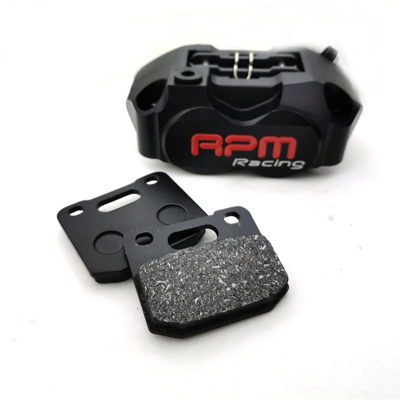 Motorcycle Brake Pads RPM High Performance Copper Fiber Material Universal For 82mm Adelin Rpm Frando Brake Caliper