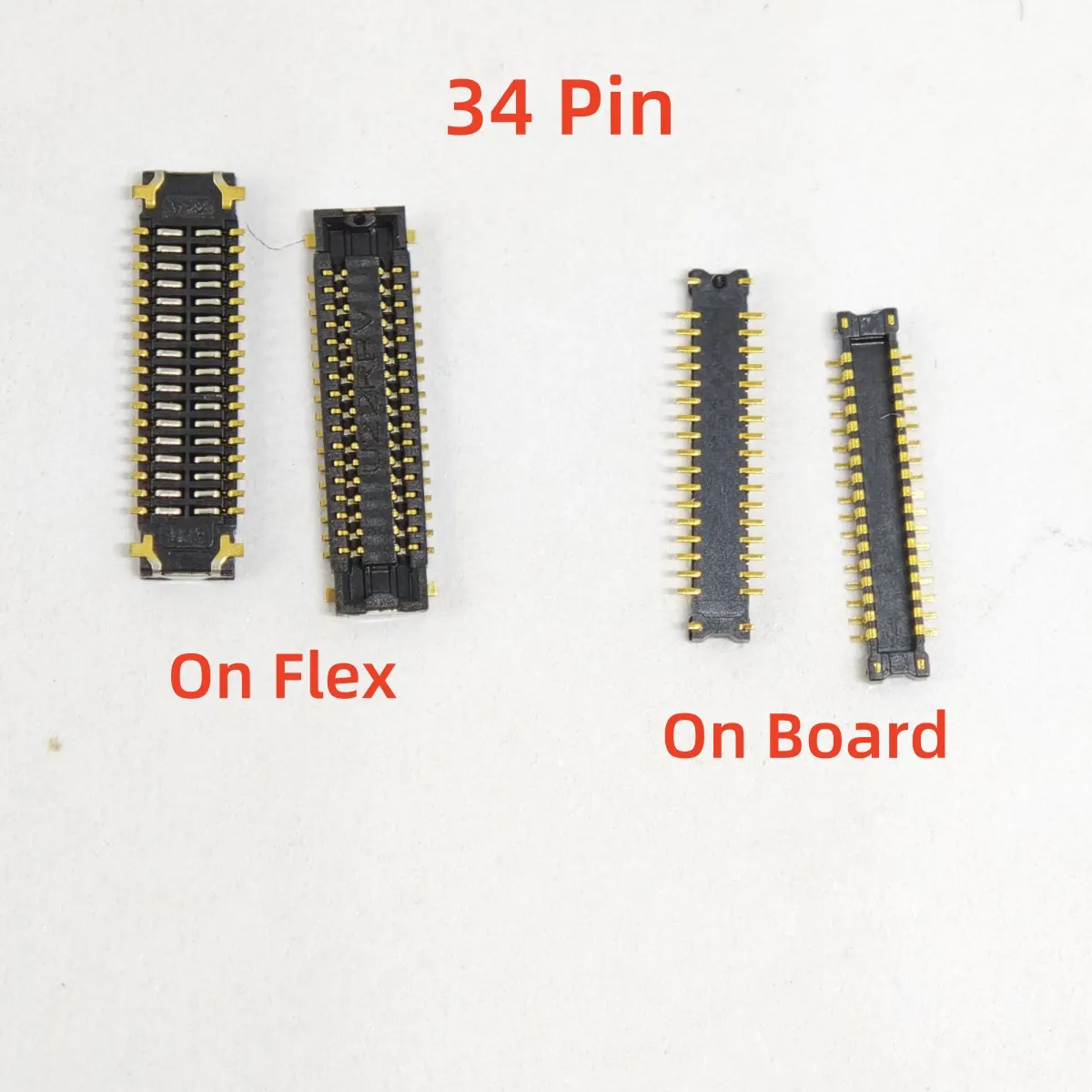 5-10 pièces connecteur FPC 34 broches pour Samsung Galaxy A10 A105 A105F A10E A102 M10 écran d'affichage LCD sur câble flexible sur carte mère FPC