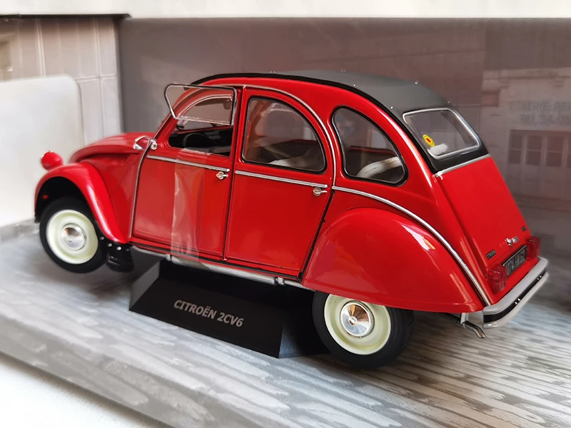 Solido 1:18 Scale CITROEN 2CV6 Car Simulation Alloy Car Model Diecast Toy Collectible Ornaments