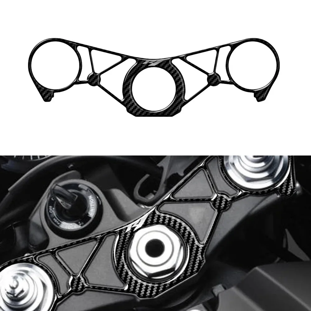 

Motorcycle Top Triple Clamp Yoke Sticker Central Console Protector Sticker Case for Yamaha R1 2009 2010 2011