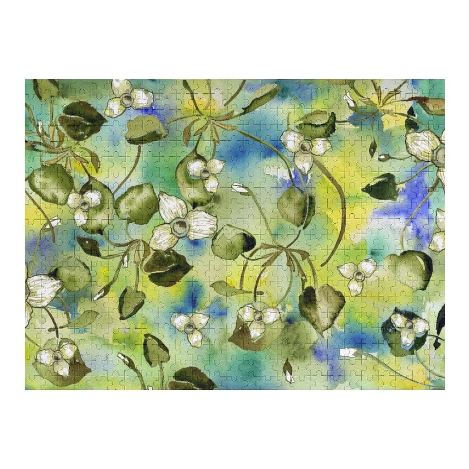 

Trillium Jigsaw Puzzle Photo Custom Name Wood Animal Puzzle