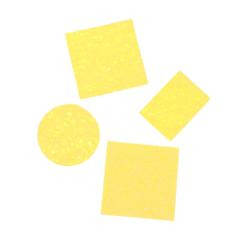 10x High Quality Soldering Iron Tips Cleaning Sponge High Temperature Enduring Condense Sponge For Welding Tips Cleaning Tools