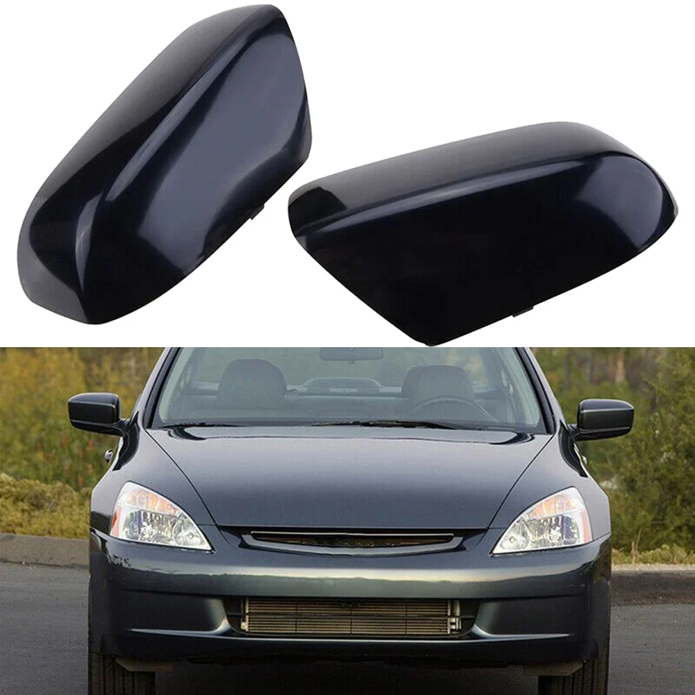 

Parts Mirror Cover ABS Plastic Accessories Door For Honda Gloss Black Replacement Side Mirror Cap High Quality